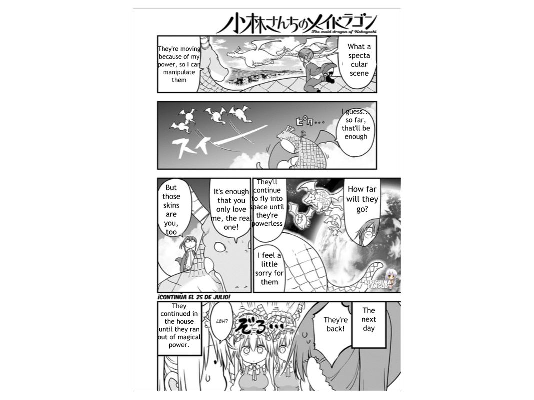 Kobayashi San Chi No Maid Dragon Chapter 85 Page 13
