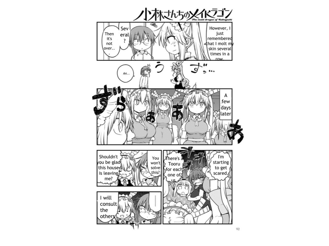 Kobayashi San Chi No Maid Dragon Chapter 85 Page 8