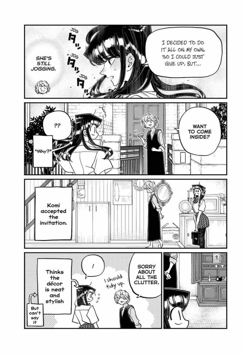 Komi-san wa Komyushou Desu Manga Chapter 406