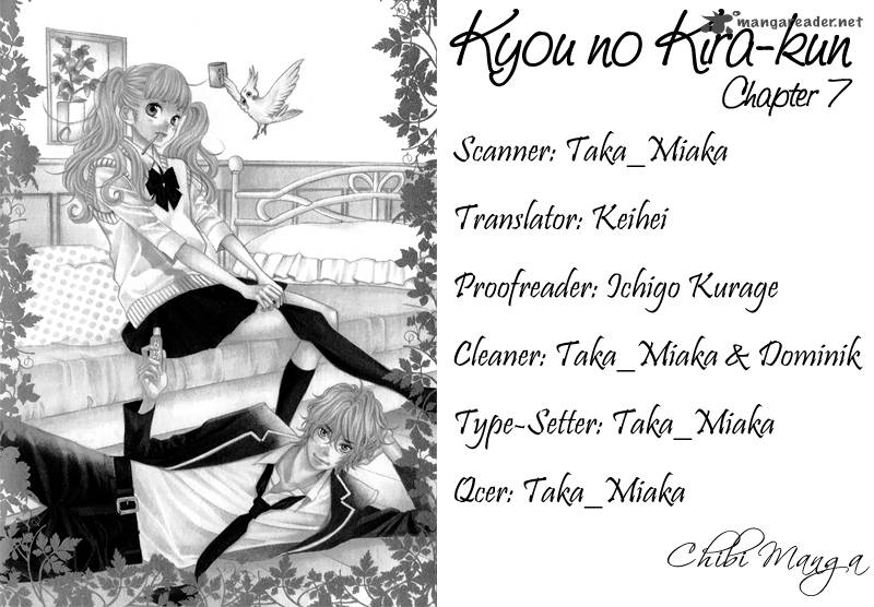 Read Kyou No Kira Kun Chapter 7 Mangafreak