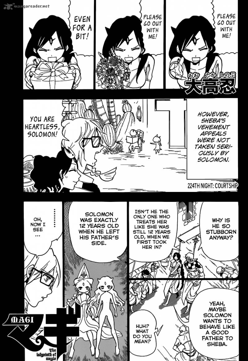 Read Magi Chapter 224 - MangaFreak