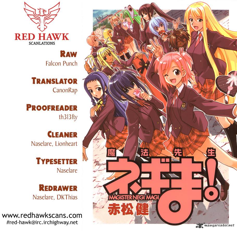 Read Mahou Sensei Negima Chapter 353 Mangafreak