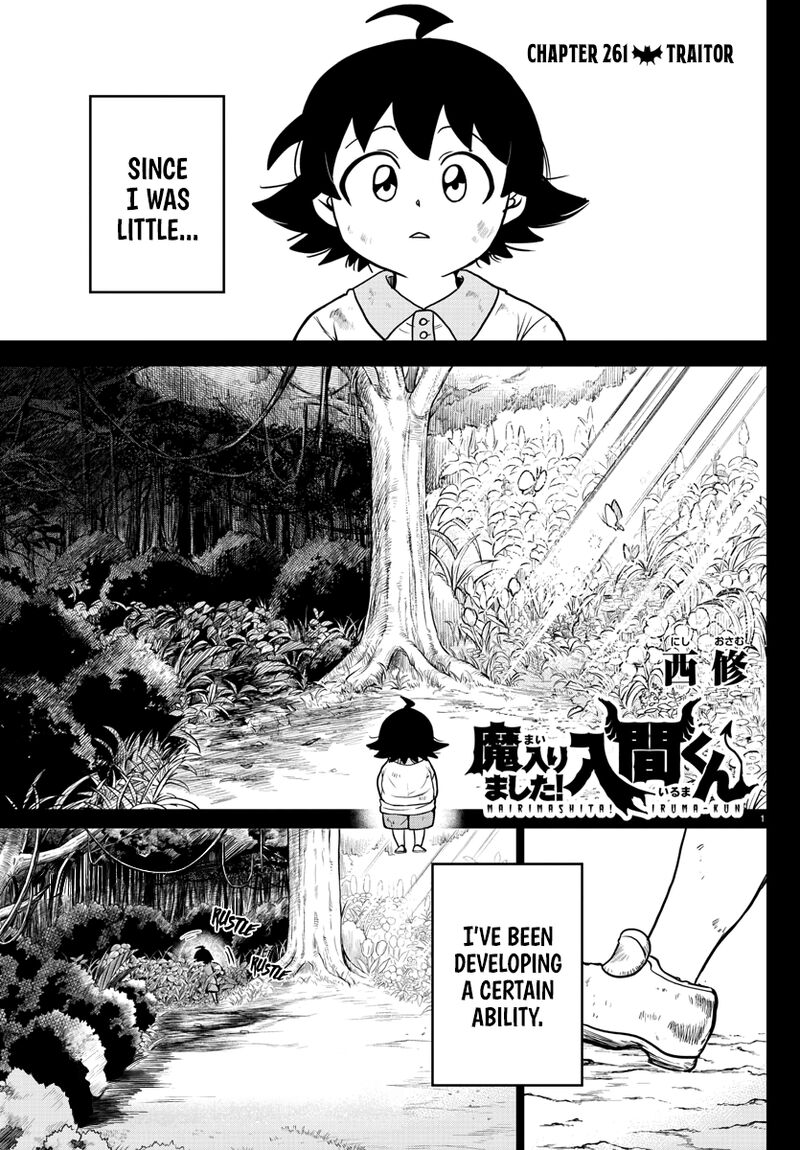Mairimashita Iruma Kun Chapter 261 Page 1
