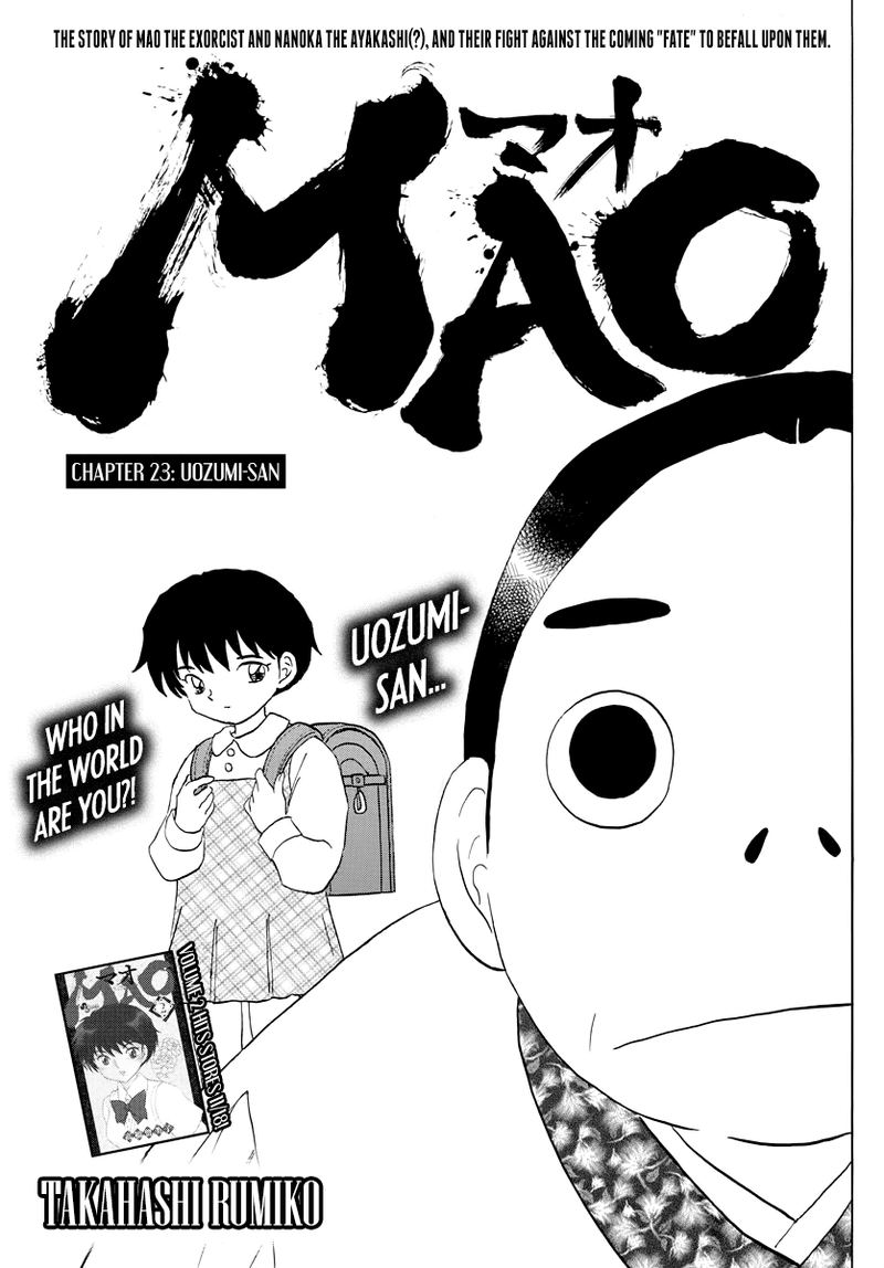 Mao Chapter 23 Page 1