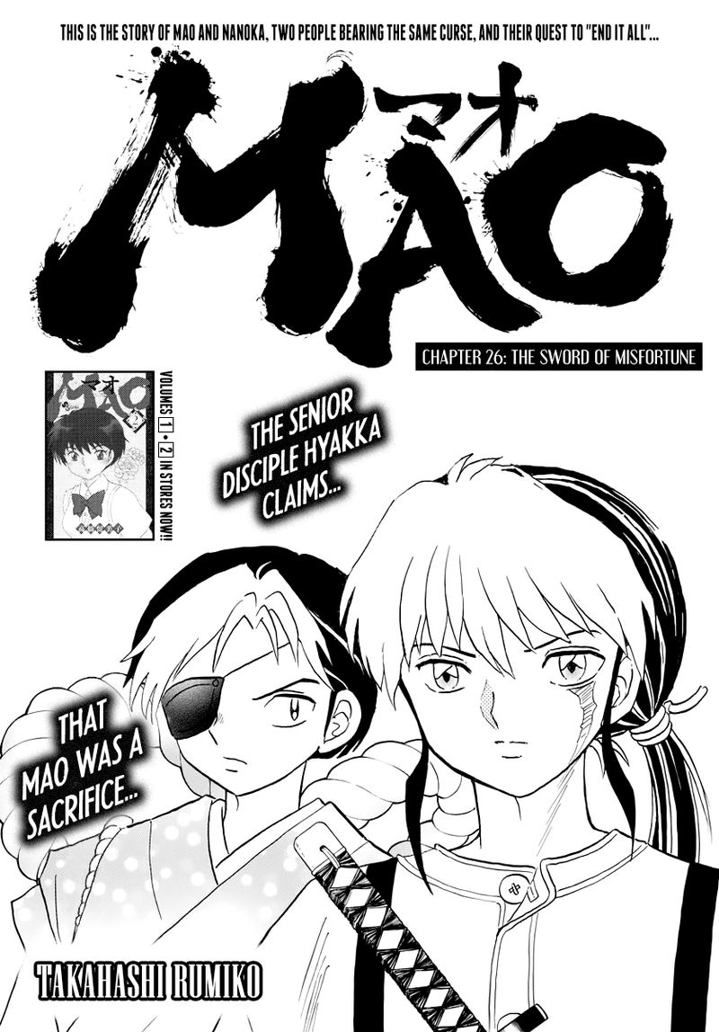 Mao Chapter 26 Page 1