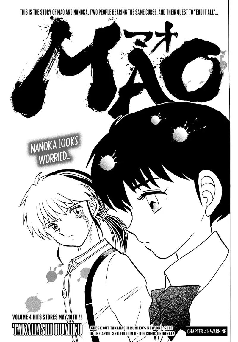 Mao Chapter 41 Page 1