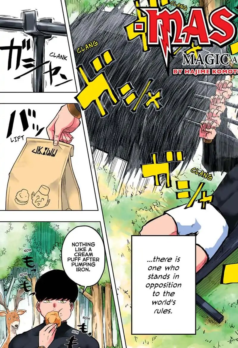 Mashle Magic And Muscles Chapter 1 Page 3