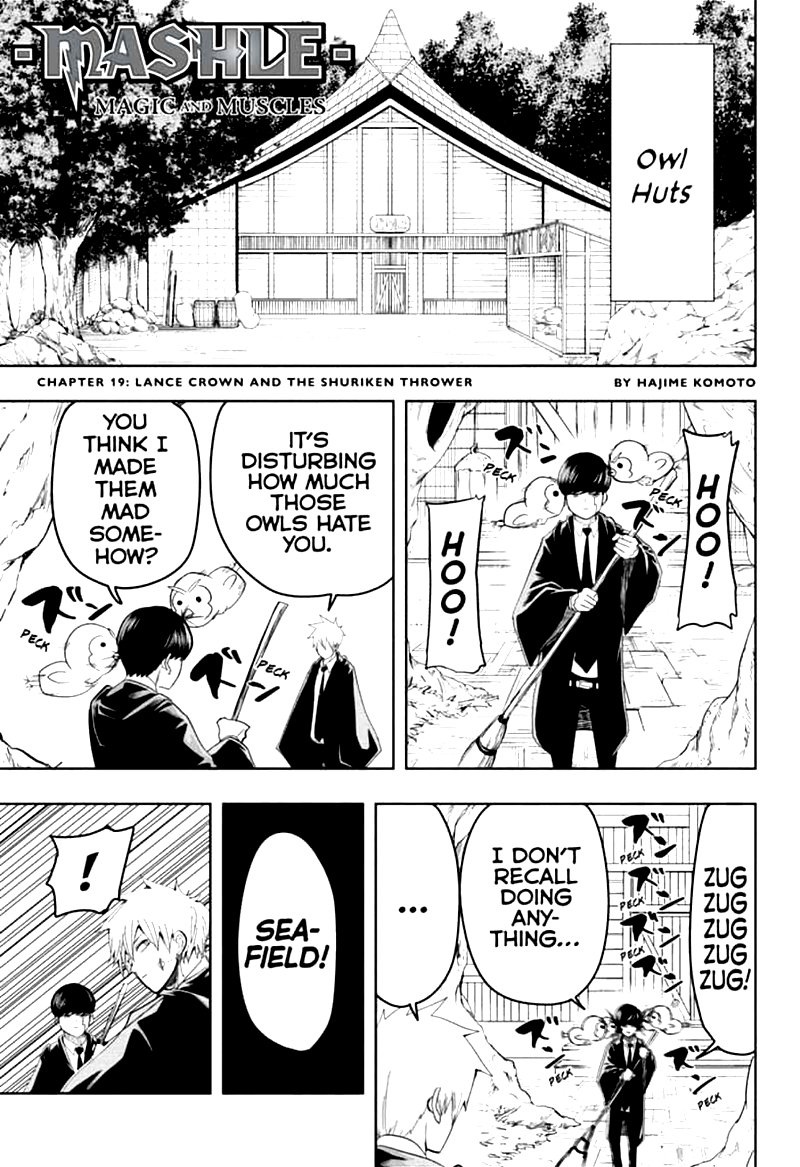 Read Mashle Magic And Muscles Chapter 19 Mangafreak