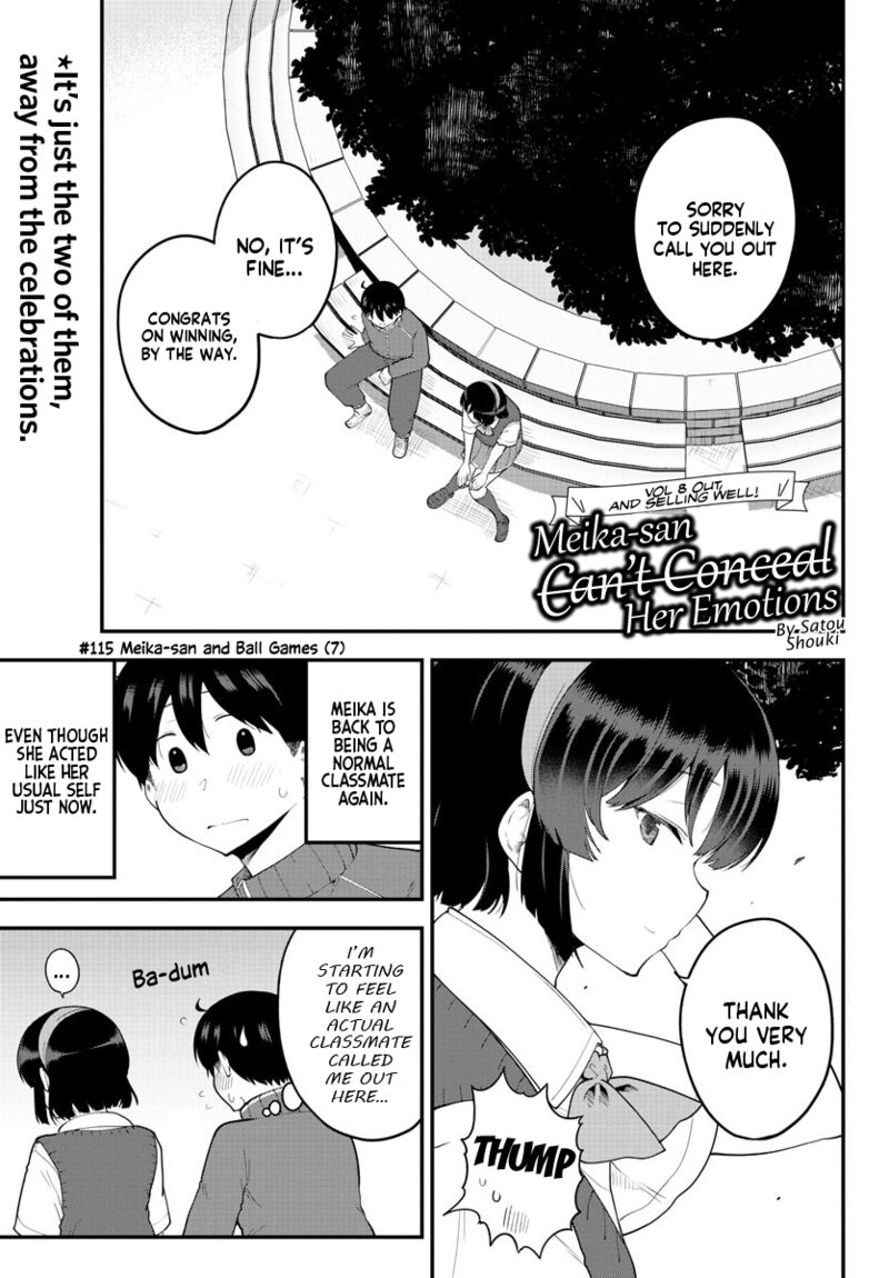 Meika San Wa Oshi Korosenai Chapter 115 Page 1