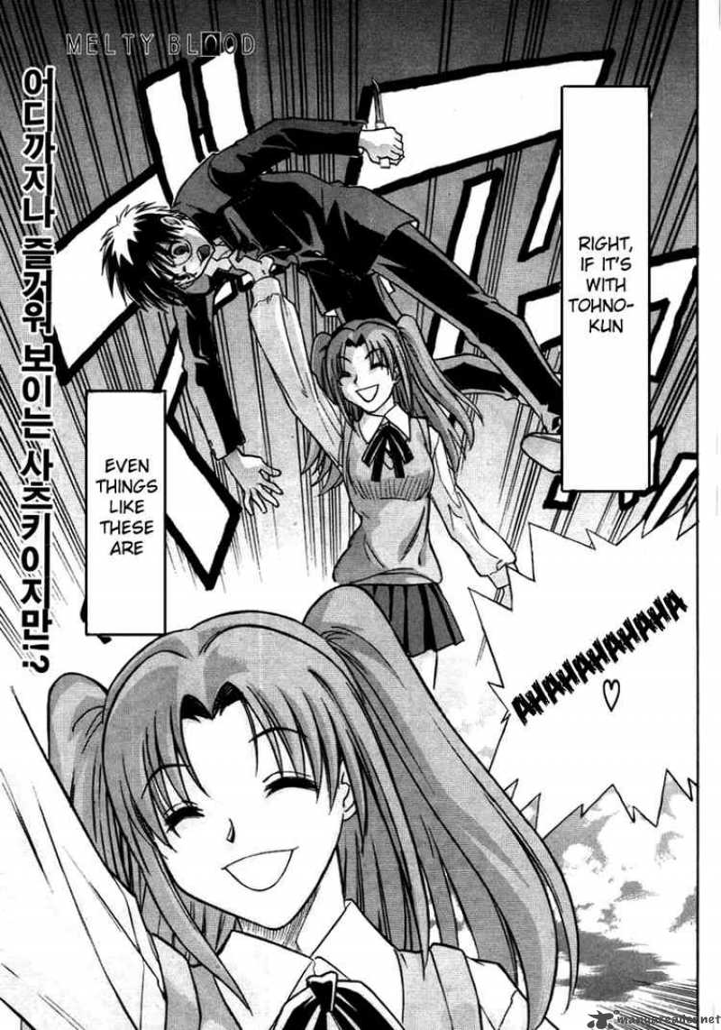 Read Melty Blood Chapter 12 Mangafreak