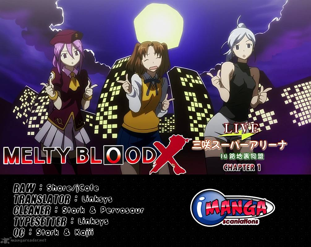 Read Melty Blood X Chapter 1 Mangafreak