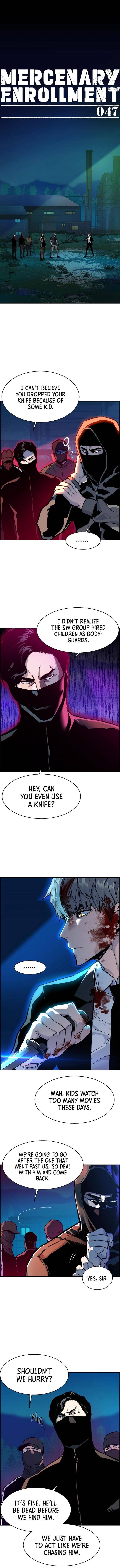 Mercenary Enrollment Chapter 47 Page 1