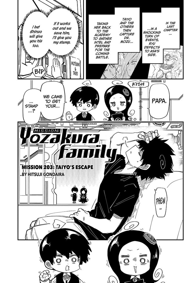 Mission Yozakura Family Chapter 203 Page 1