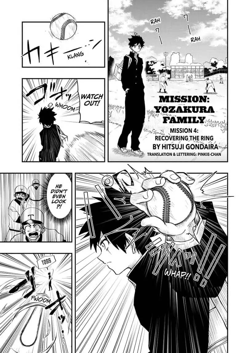 Mission Yozakura Family Chapter 4 Page 1