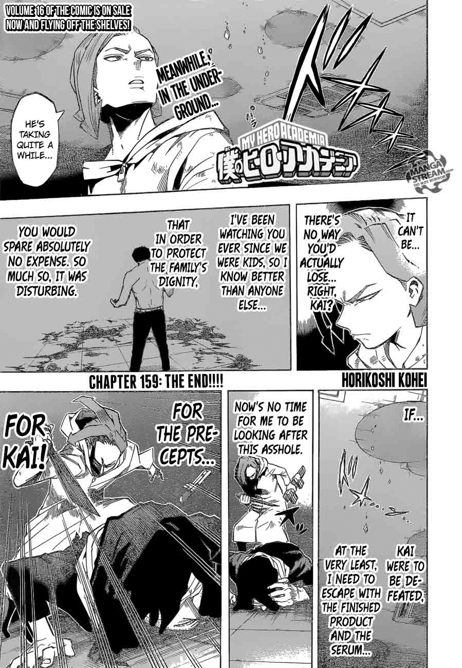 Boku No Hero Academia Manga 159 - Manga