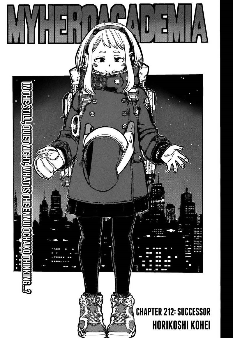 My Hero Academia Manga 212