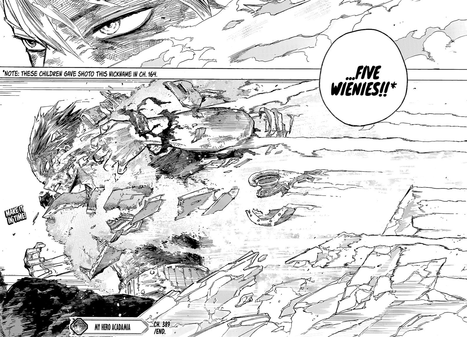 My Hero Academia Chapter 389 Page 10