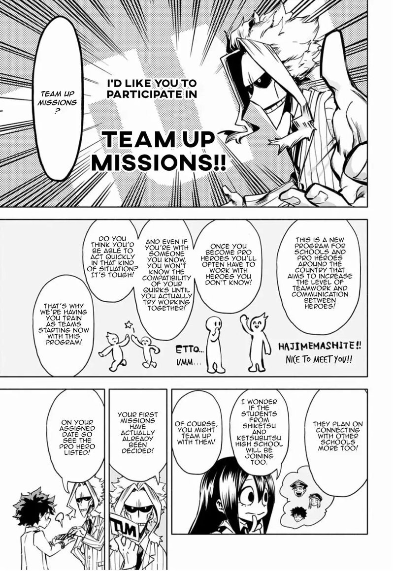 My Hero Academia Team Up Mission Chapter 0 Page 14