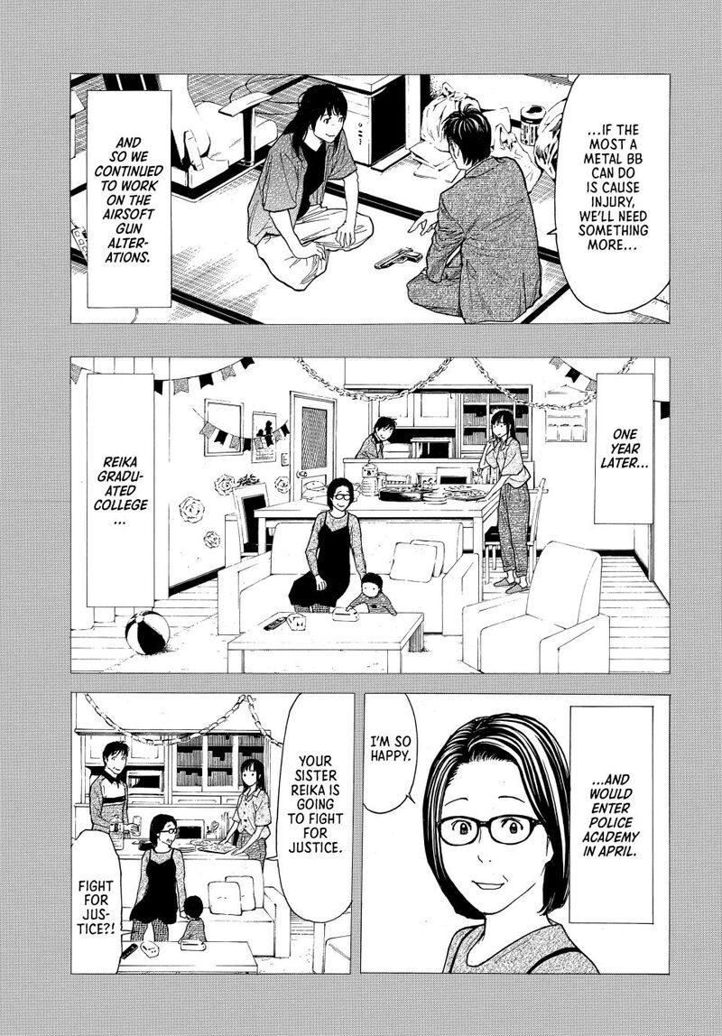 Read My Home Hero Chapter 104: Reika's Seriousness on Mangakakalot