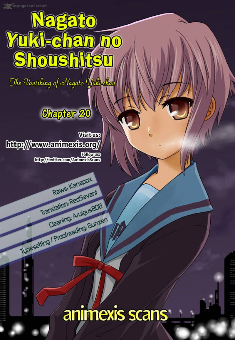 Nagato Yuki Chan No Shoushitsu Chapter 20 Page 1