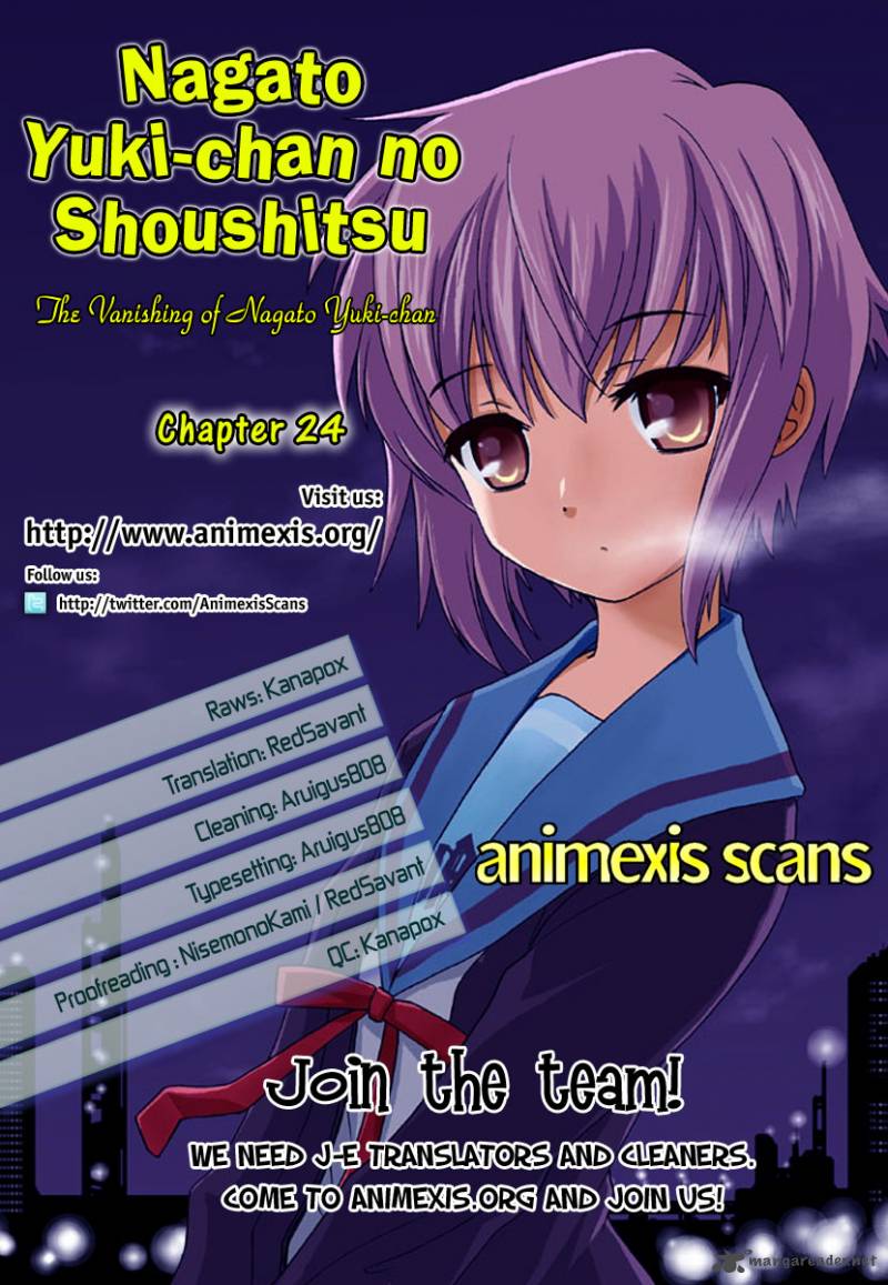 Nagato Yuki Chan No Shoushitsu Chapter 24 Page 1
