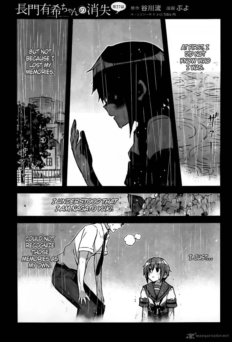 Nagato Yuki Chan No Shoushitsu Chapter 27 Page 2