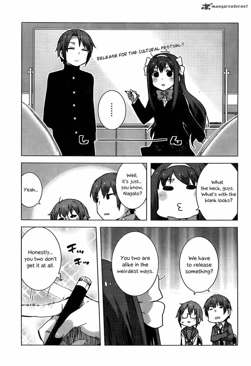 Nagato Yuki Chan No Shoushitsu Chapter 41 Page 3