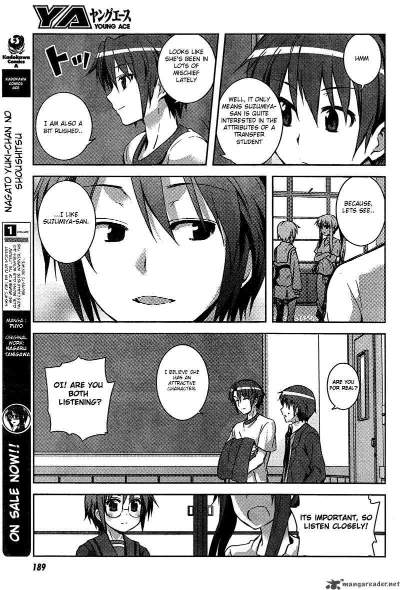 Nagato Yuki Chan No Shoushitsu Chapter 9 Page 15