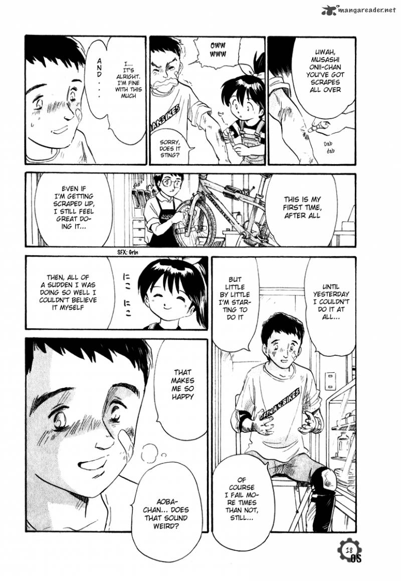 Namiki Bashidoori Aoba Jitenshaten Chapter 7 Page 23