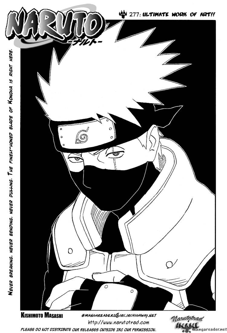 Read Naruto Chapter 277 - MangaFreak
