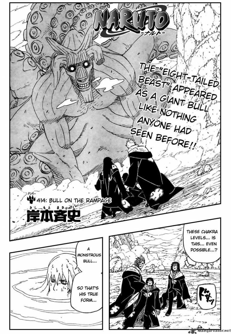 Read Naruto Chapter 414 - MangaFreak