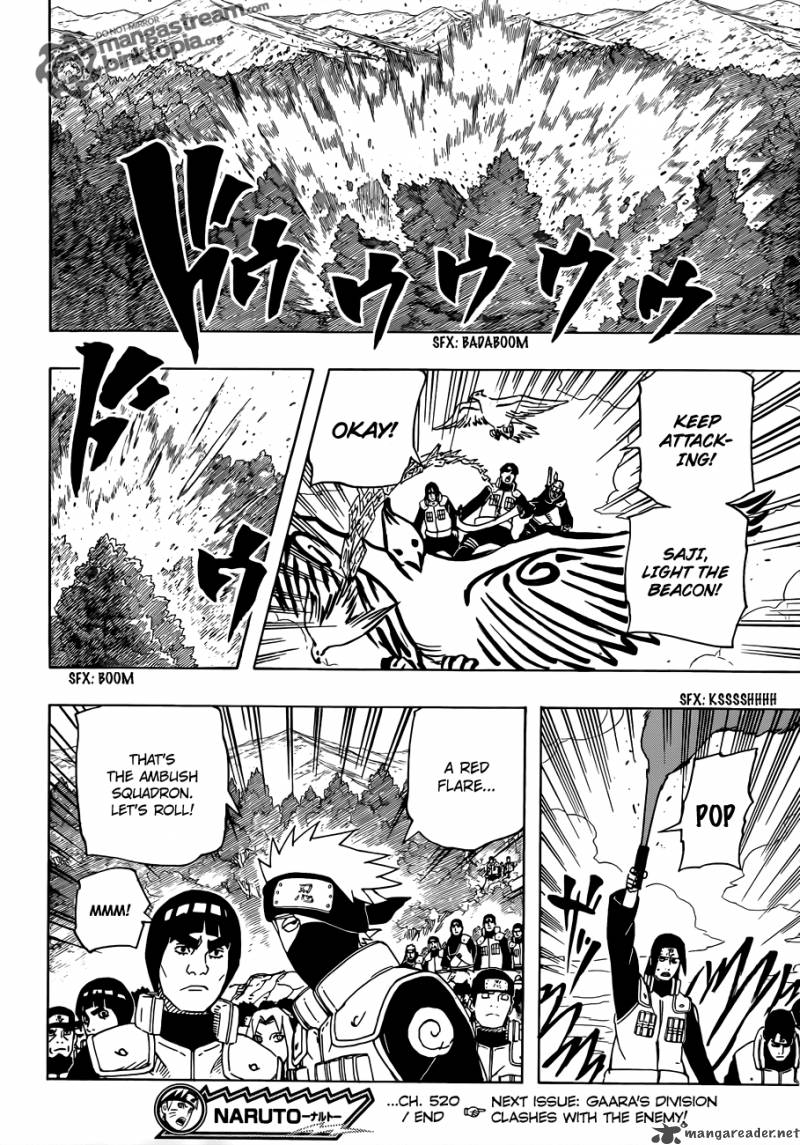 Naruto Chapter 520 Page 18