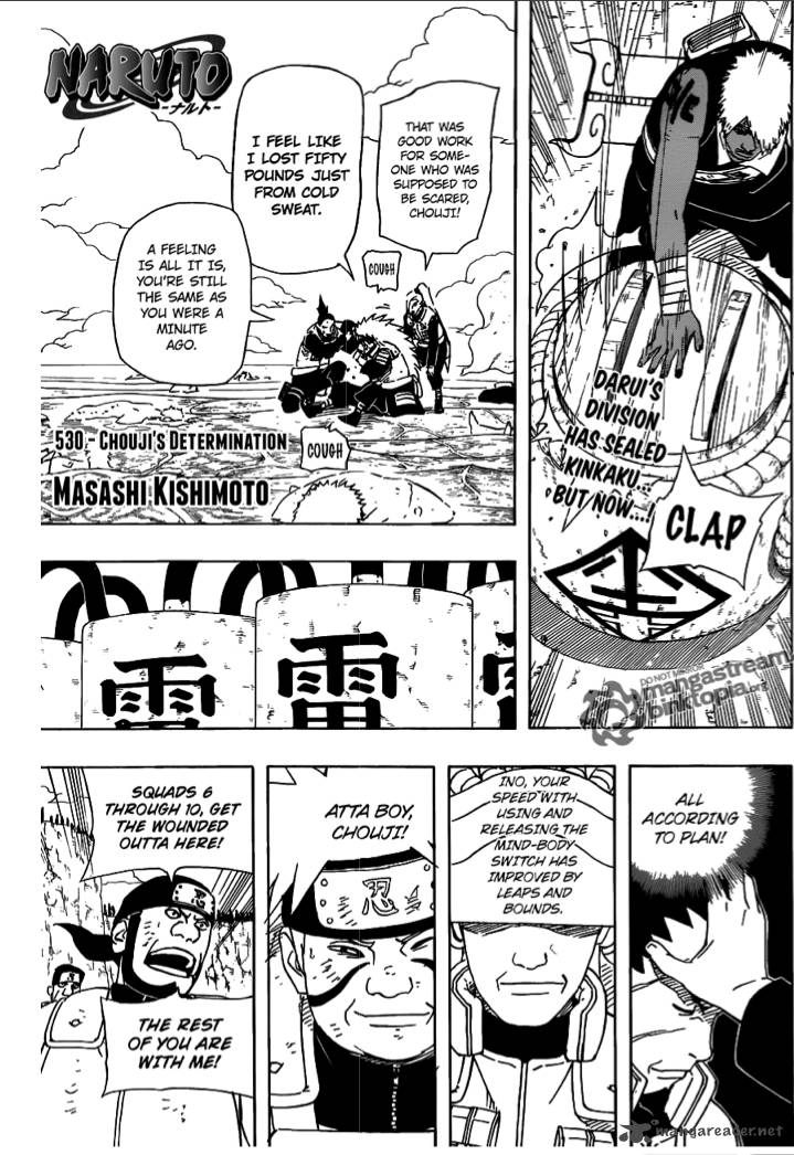 Read Naruto Chapter 530 - MangaFreak