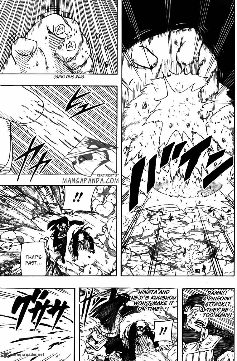 Rock Lee, Neji e Ten Ten vs Pain (Caminho Animal) Naruto_614_12