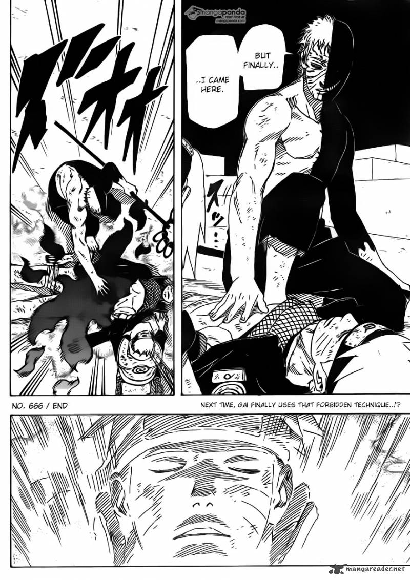 Read Naruto Chapter 666 - MangaFreak