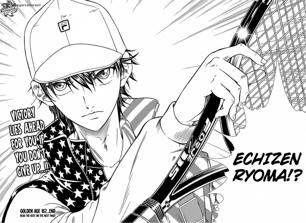 Read New Prince Of Tennis Chapter 167 Mangafreak
