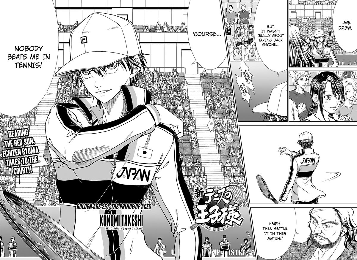 Read New Prince Of Tennis Chapter 251 Mangafreak
