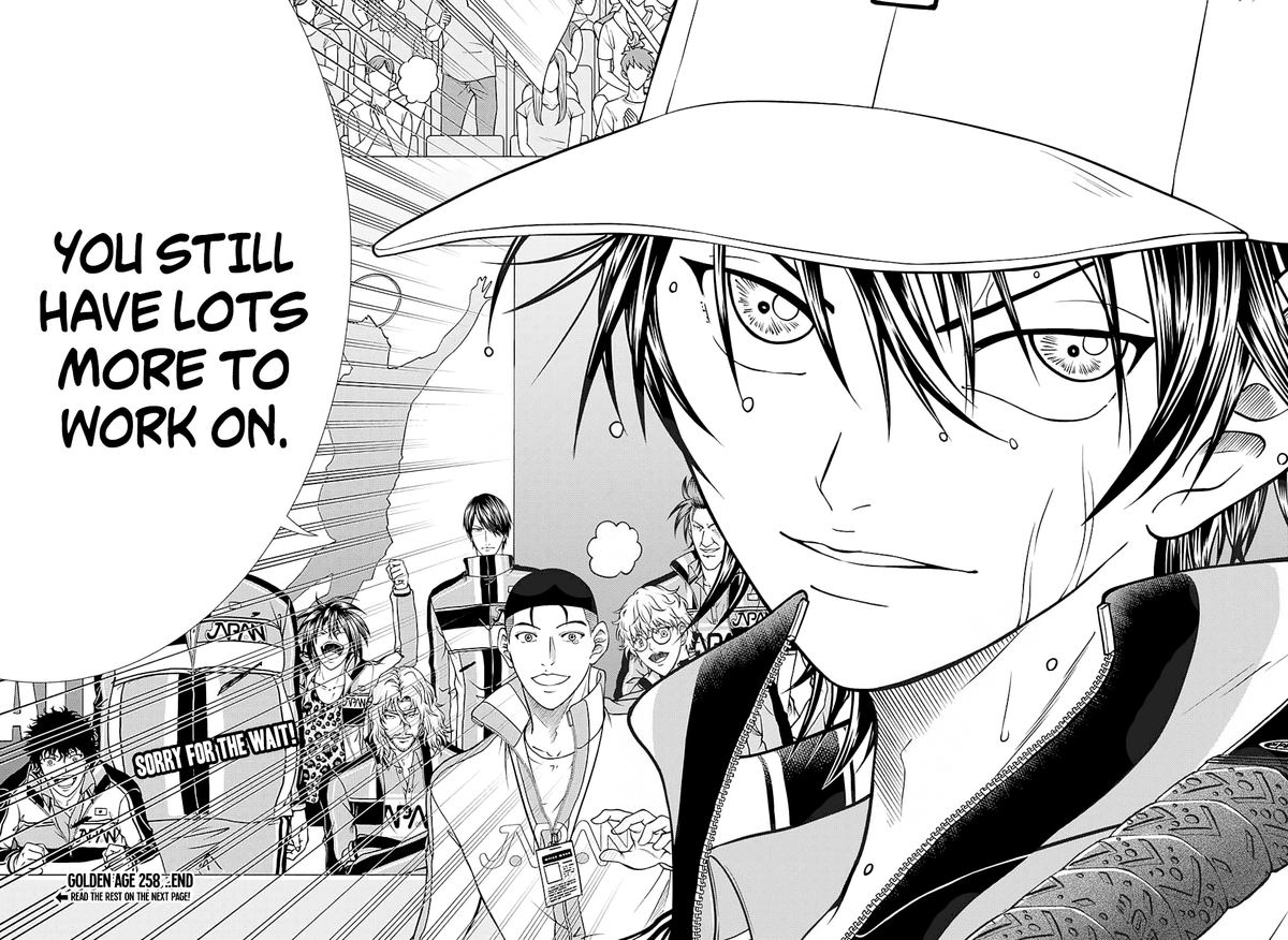 Read New Prince Of Tennis Chapter 258 Mangafreak