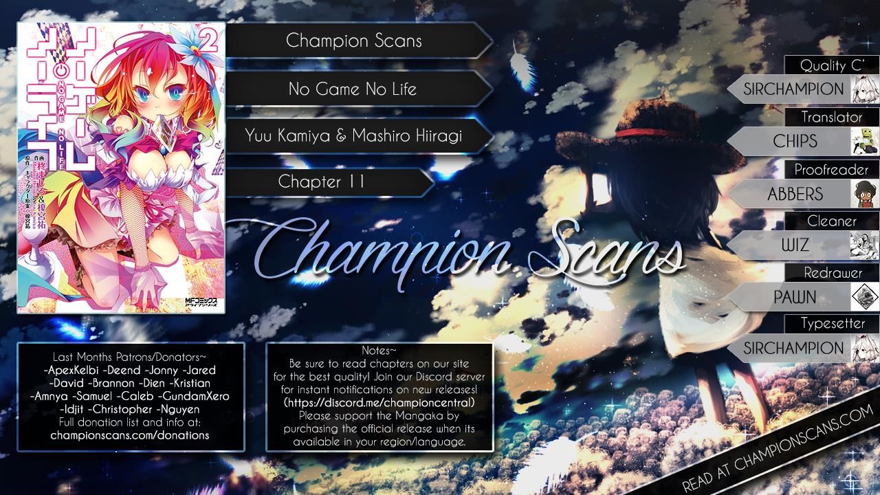 Read No Game No Life Chapter 11 Mangafreak
