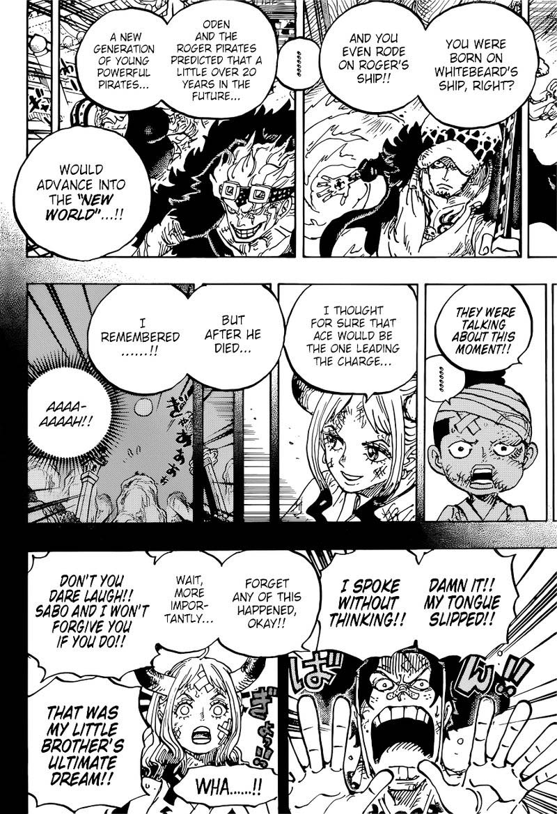 One Piece Chapter 1000 Page 4