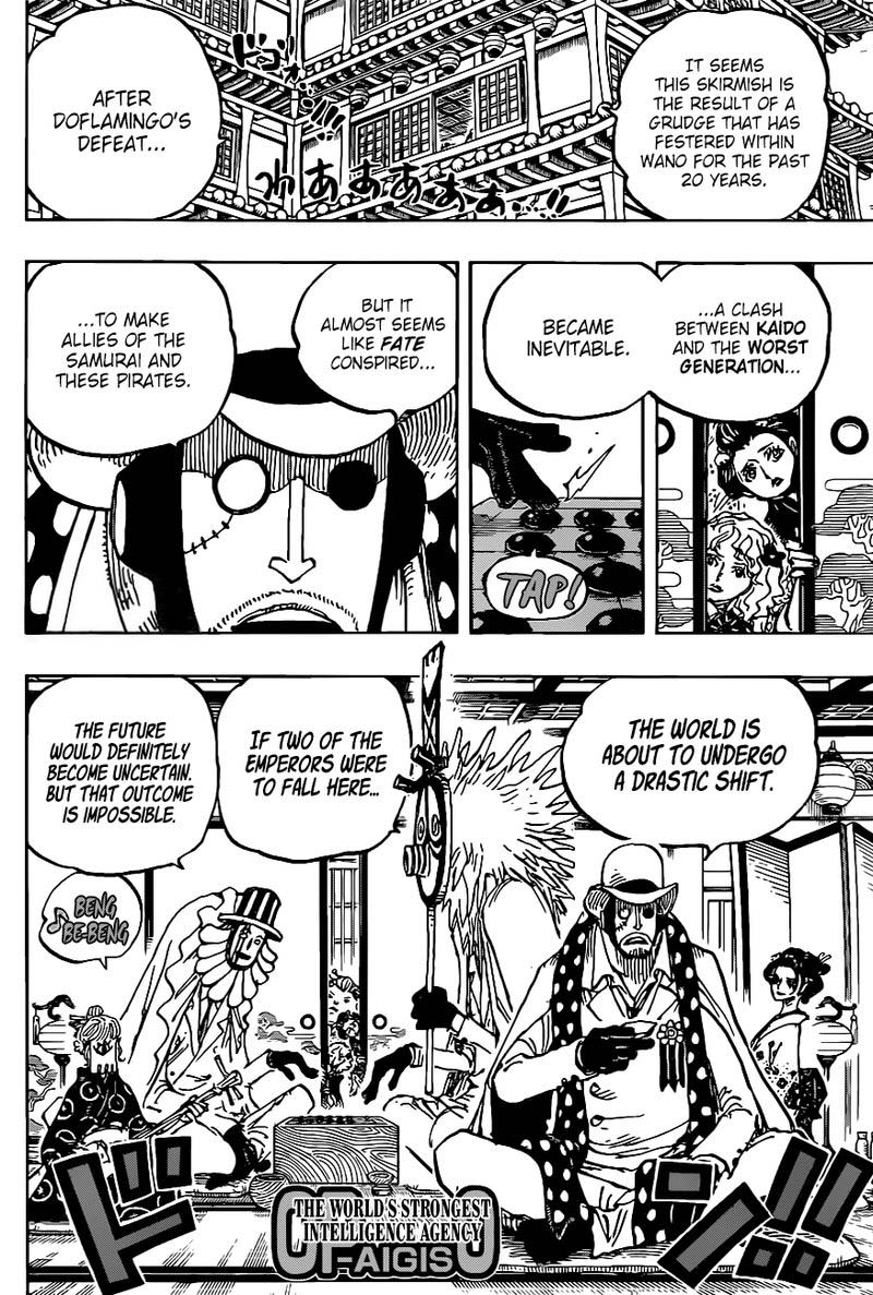 Read One Piece Chapter 1003 Mangafreak