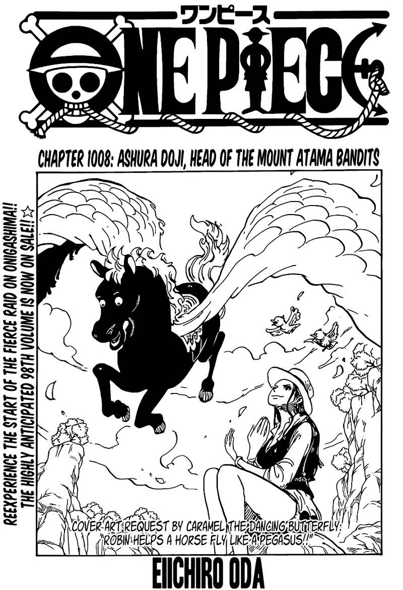 Read One Piece Chapter 1008 Mangafreak