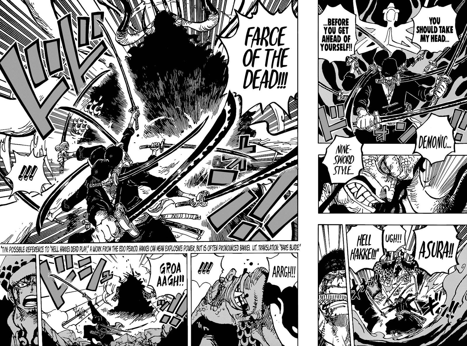 Read One Piece Chapter 1010 Mangafreak