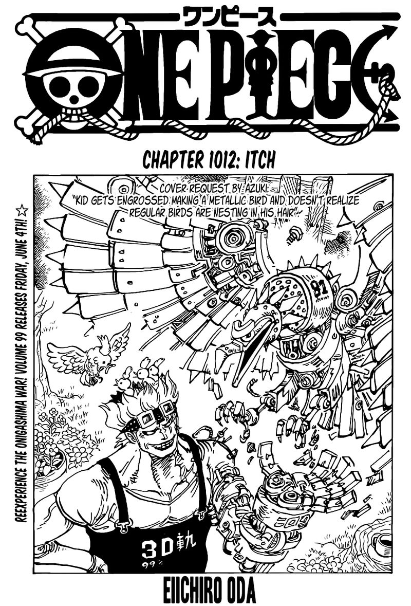 Read One Piece Chapter 1012 Mangafreak