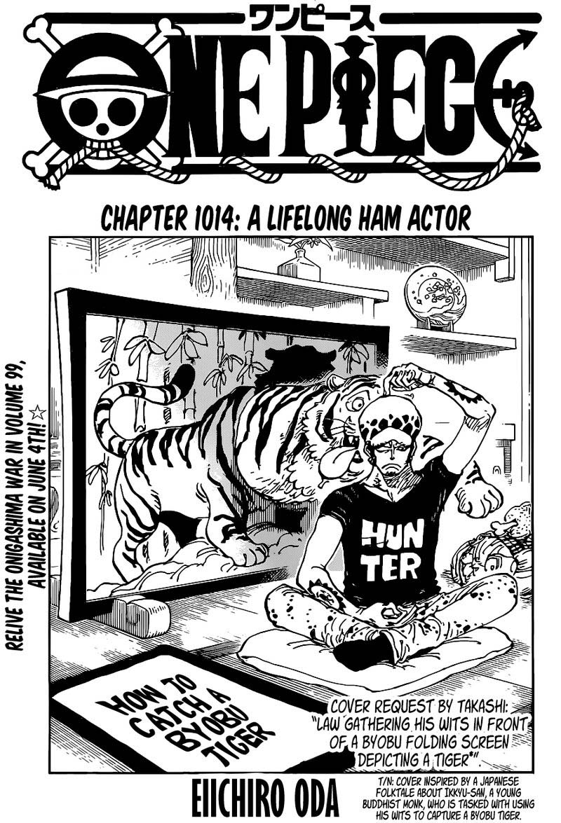 Read One Piece Chapter 1014 Mangafreak