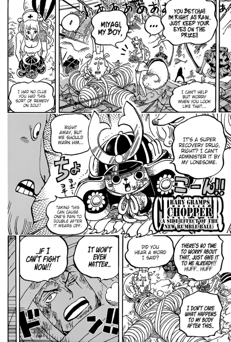 One Piece Chapter 1017 Page 12