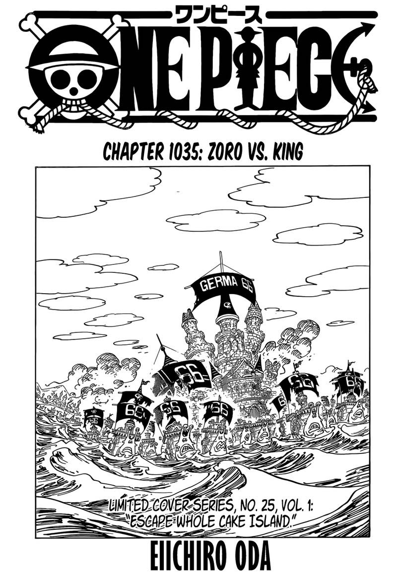 One Piece Chapter 1035 Page 1