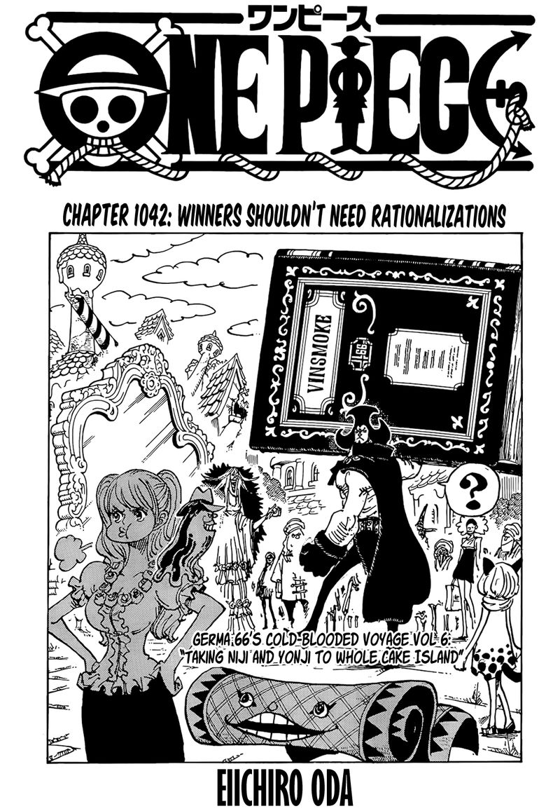 Read One Piece Chapter 1042 Mangafreak