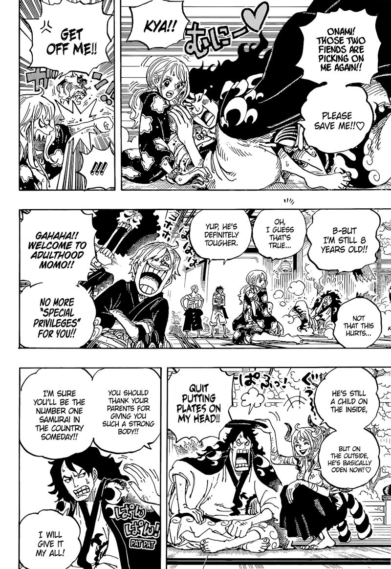 One Piece Chapter 1052 Page 11