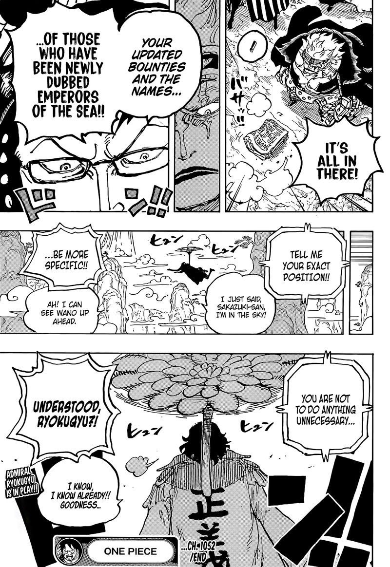 One Piece Chapter 1052 Page 15